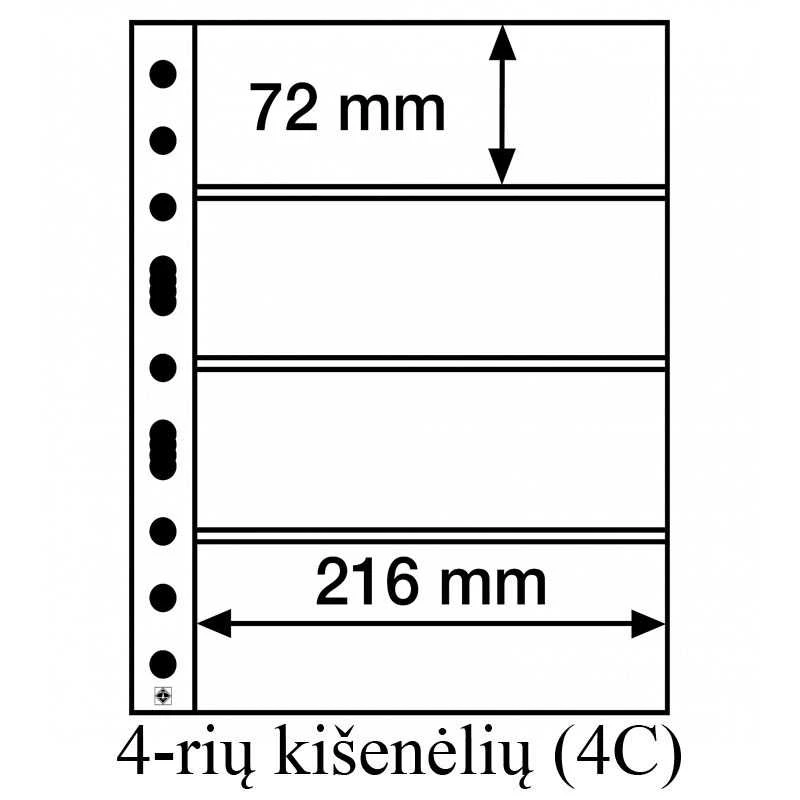 Įmautės "Grande" (9-ių kišenėlių (3/3C) Kortoms)