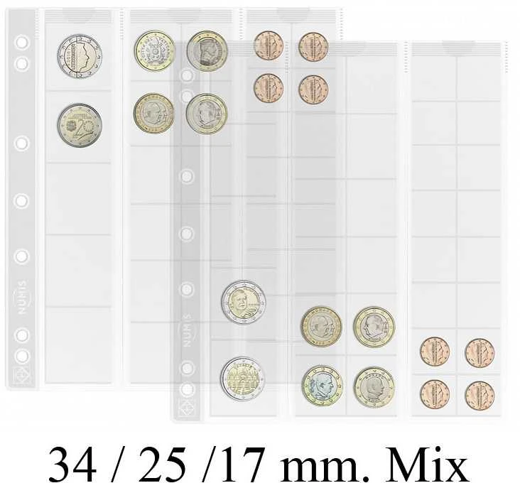 Įmautės monetoms "Numis" (55 mm)