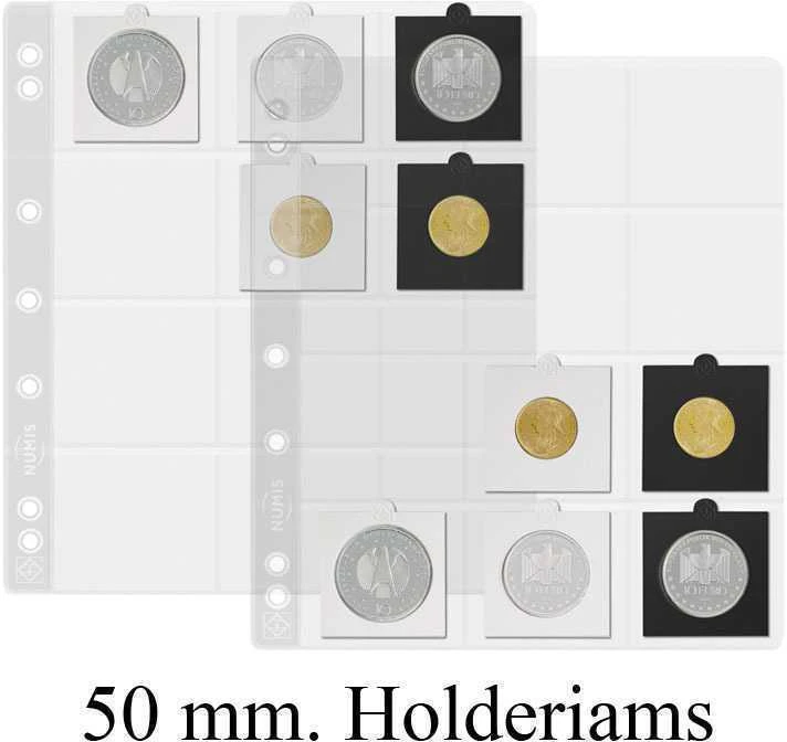 Įmautės monetoms "Numis" (26,75 mm (euro monetoms))