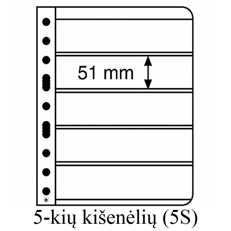 Įmautės "Vario" (Dvipusės) (2-jų kišenėlių įmautė (2S))