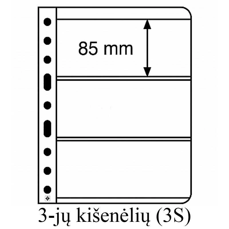 Įmautės "Vario" (Dvipusės) (2-jų kišenėlių įmautė (2S))