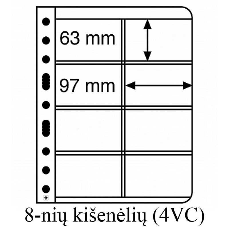Įmautės Vario (Skaidrios) (3-jų kišenėlių (3C))