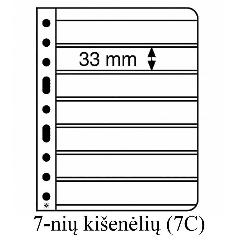 Įmautės Vario (Skaidrios) (8-ių kišenėlių (4VC) BU kortelėms)