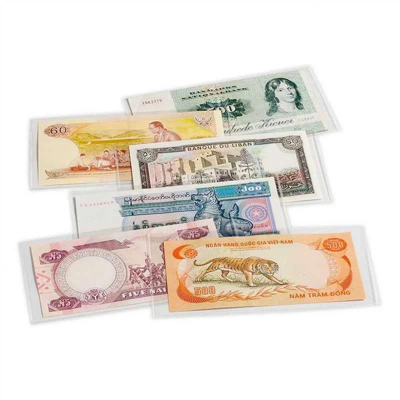 Įmautės vienam banknotui "Basic" (204 x 123 mm)