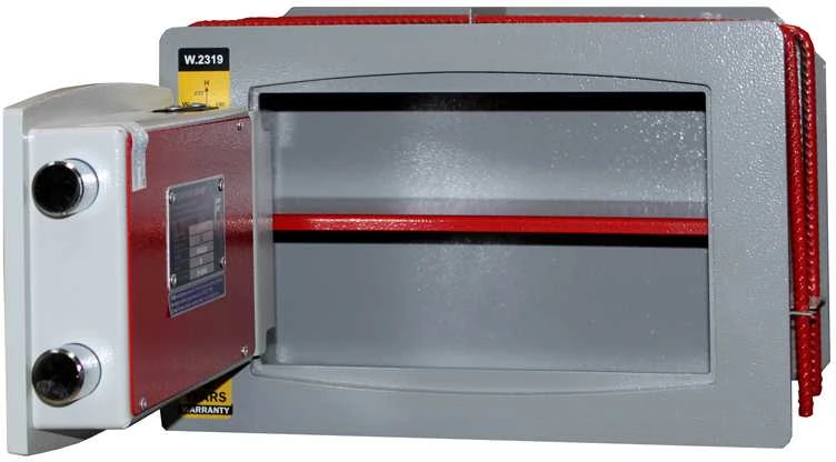 Įmontuojamas į sieną seifas „W2319E LEFT SIDE“ (15 kg)