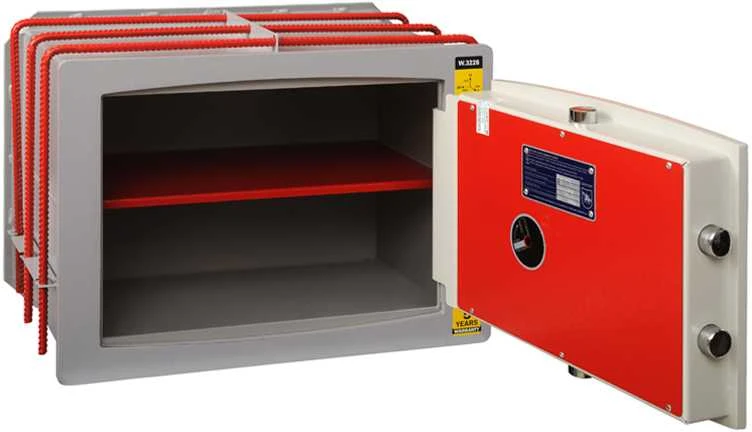 Įmontuojamas į sieną seifas „W3228C“ (27 kg)