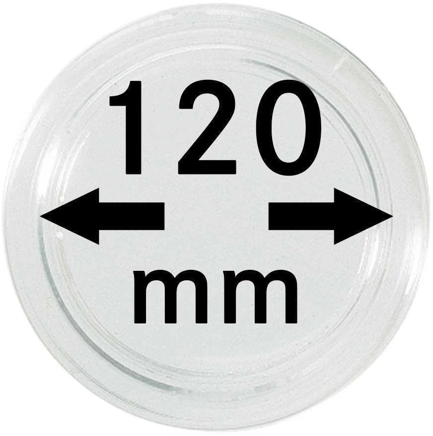 Kapsulės nestandartinio dydžio monetoms (Diametras Ø 38,7 mm./Briauna 6mm. 2 oz. sidabrinėms monetoms)