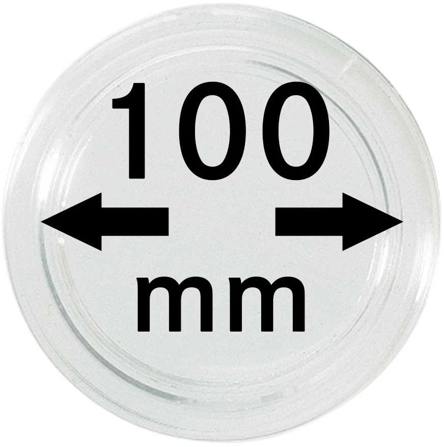 Kapsulės nestandartinio dydžio monetoms (Diametras Ø 38,7 mm./Briauna 6mm. 2 oz. sidabrinėms monetoms)