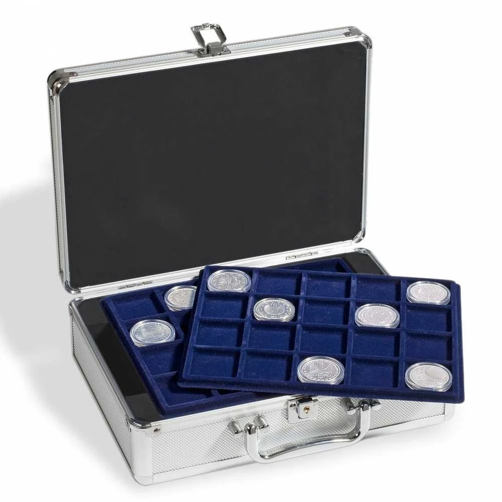 Lagaminas monetoms CARGO S6 (Vokietija) (Su 6-iais dėklais (33 x 33 mm.))
