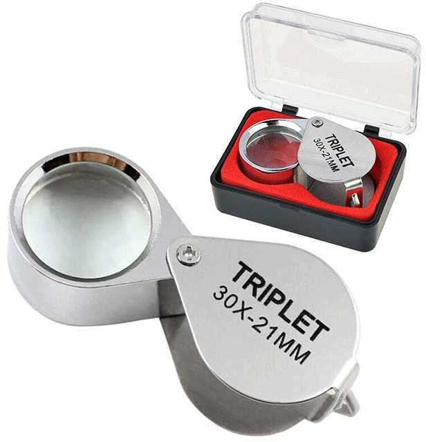 Lupa juvelyrui Triplet 10x, 20x, 30x (20x)