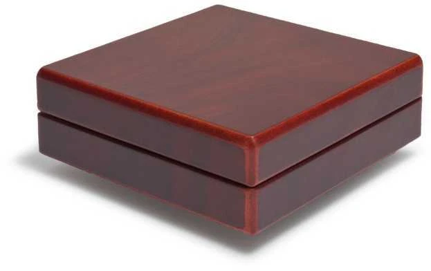 Medinė dėžutė vienai 60 mm. monetai Volterra