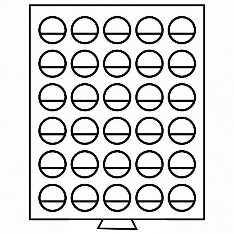 Monetų stalčiai Smart (33 x 33 mm.)