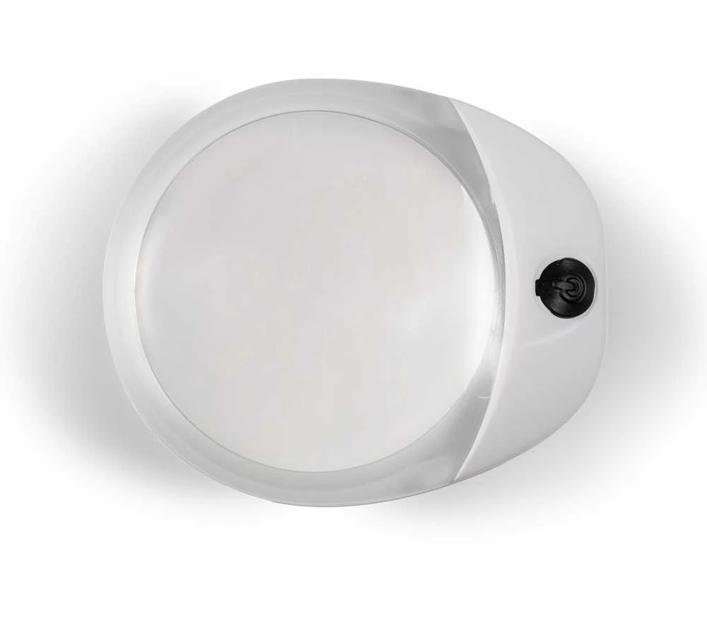 Padidinimo stiklas "Bright-field" LED (Su USB įkrovikliu) 10x