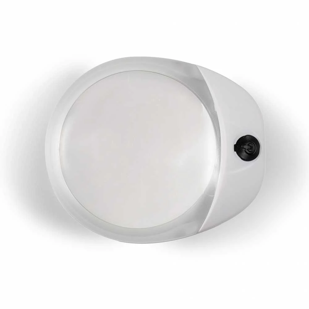 Padidinimo stiklas "Bright-field" LED (Su USB įkrovikliu) 10x