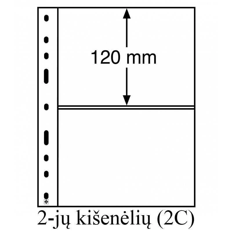 Plastikinės įmautės "Optima Easy" (3-jų kišenėlių (3C))