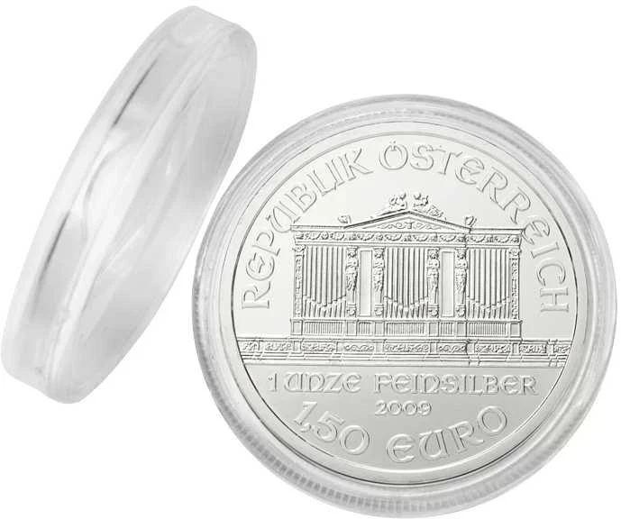 Monetų kapsulės Premium Ultra (40 mm)