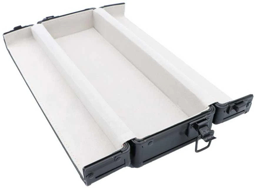 Rūšiuotų Deimantų laikymo aliuminė dėžutė "Stock Sort" (Juoda)