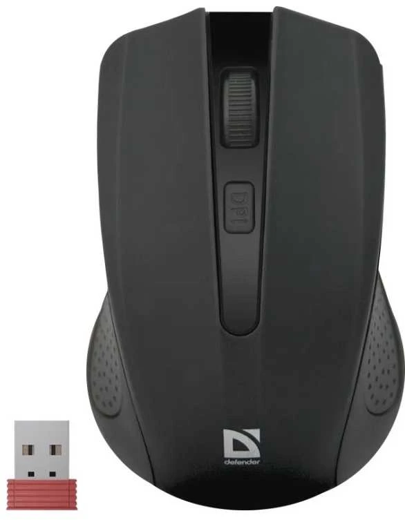 Defender Optinė pelė - Accura MM-935 RF 1600DPI Juoda