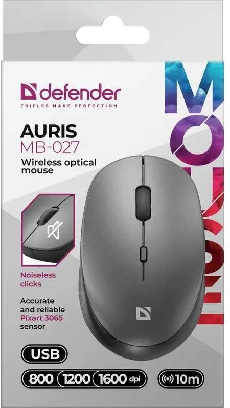 Belaidė pelė Defender Auris MB-027