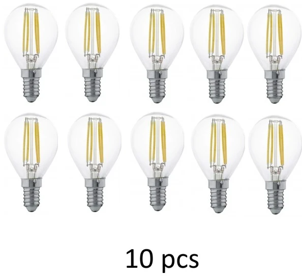 Bona Electrica Led lemputė su gijomis E14 G45 4W WW