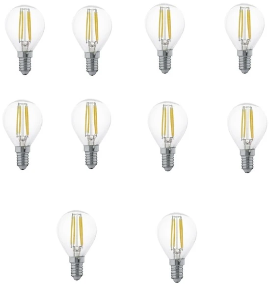 Bona Electrica Led lemputė su gijomis E14 G45 4W WW