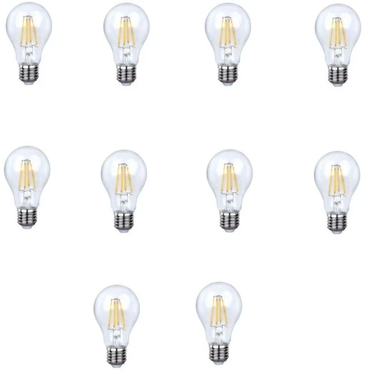 Bona Electrica Led lemputė su gijomis E27 G45 4W WW