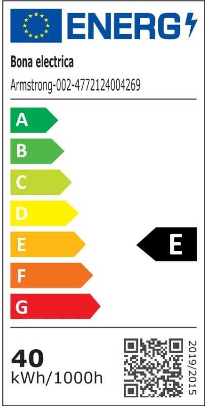 Bona Electrica LED skydelis Armstrong-002 40W DW