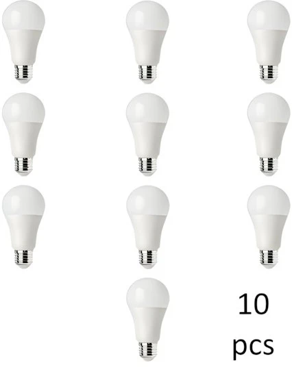 Bona Electrica Lemputė E27 A65 15W WW 3000K, 10vnt
