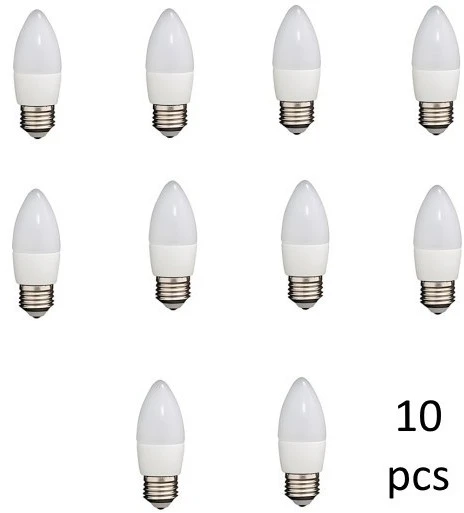 Bona Electrica Led lemputė E27 C37 7W DW