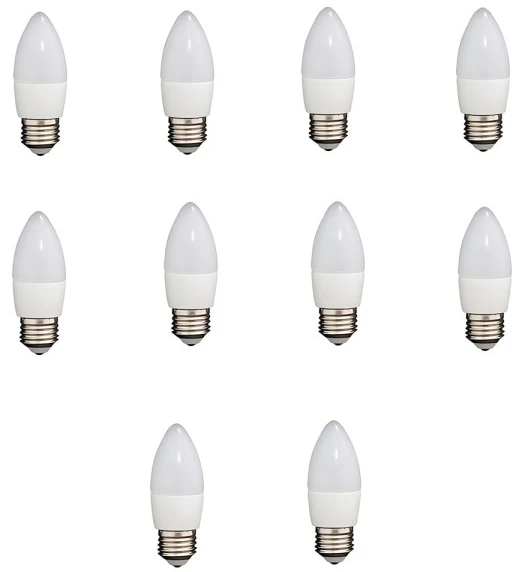 Bona Electrica Led lemputė E27 C37 7W WW