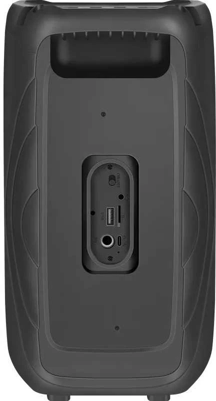 Defender Nešiojama kolonėlė BOOMER 20 Bluetooth 20W MP3/FM/SD/USB/AUX/TWS/LED/MIC KARAOKE juoda