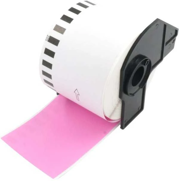 Brother DK-22205 DK22205 Rožinė 62mm x 30480mm Thermal Paper Labels Dore manufacturer