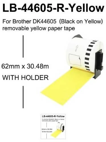 Brother DK-44605 DK44605 62mm x 30480mm Thermal Paper Labels Dore manufacturer
