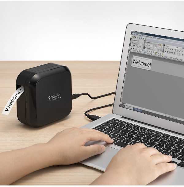 Spausdintuvas Brother P-TOUCH CUBE PLUS – (Juodas MODELIS)