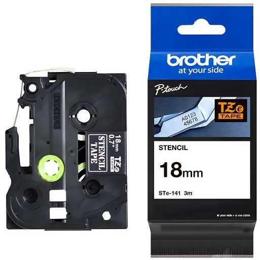 Brother | STe-141 | Juodas | TZe | 3 m