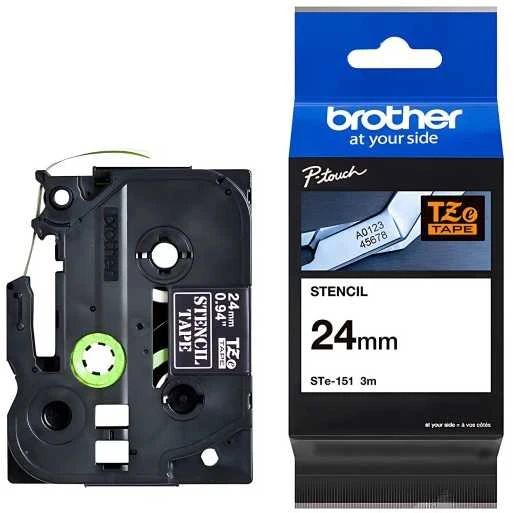 Brother | STe-151 | Juodas | TZe | 3 m