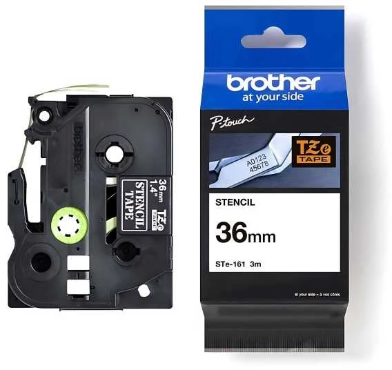 Brother | STe-161 | Juodas | TZe | 3 m