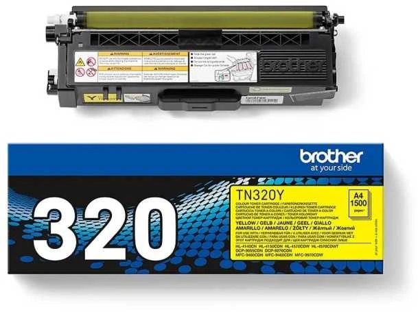 Brother TN-320, Geltona toner Brother