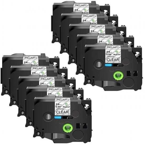 Brother TZe-151 TZe151 etikečių juosta kasetė Dore analoginė set 10 vienetų