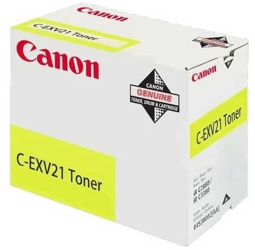 Canon kasetė EXV21Y, geltona