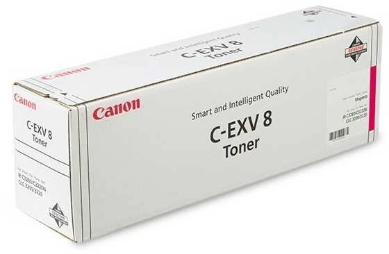 Originalus „Canon“ toneris C-EXV8 M, 7627A002, rausvai raudonas, 25000 lapų