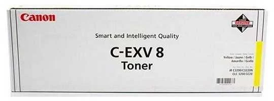 Originalus „Canon“ toneris C-EXV8 Y, 7626A002, geltonas, 25000 lapų