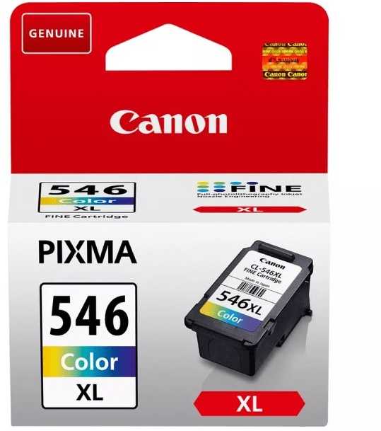 Canon CL-546XL Originalus Žydras, Rausvai raudona, Geltona 1 vnt