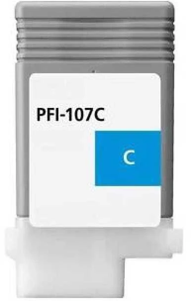 G&G suderinamas rašalas / kasetė su PFI107C, NC-00107C, 6706B001, žydra, 130 ml
