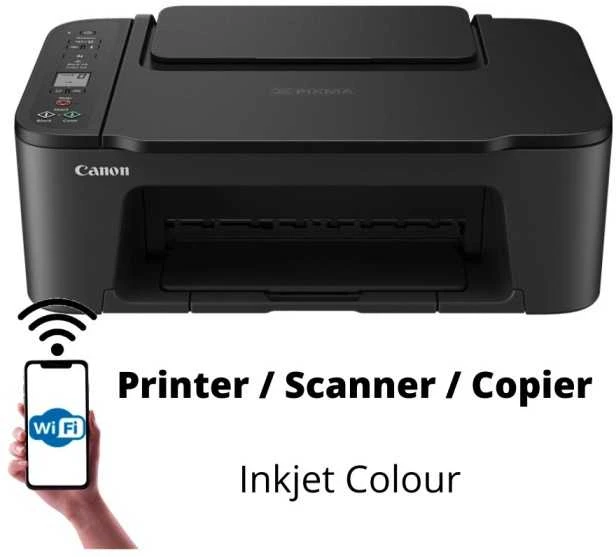 Canon Inkjet Spausdintuvas | PIXMA TS3450 | Inkjet | Spalvotas | Inkjet Daugiafunkcinis Spausdintuvas | A4 | Wi-Fi | Juodas