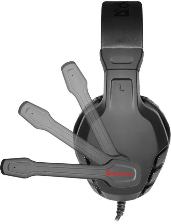 Ausinės su mikrofonu Defender CUJO Gaming 4 pin + adapter 2x mini jack+ Žaidimas