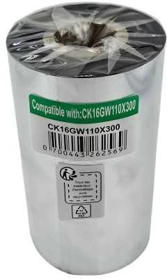 Dofe Wax 110mm x 300m Thermal Transfer Ribbon 25mm core