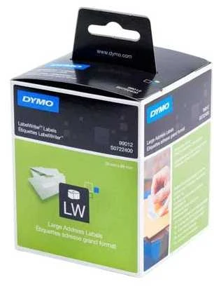 Etiketės DYMO LabelWriter 36x89 mm, 2x260 vnt. / S0722400 99012