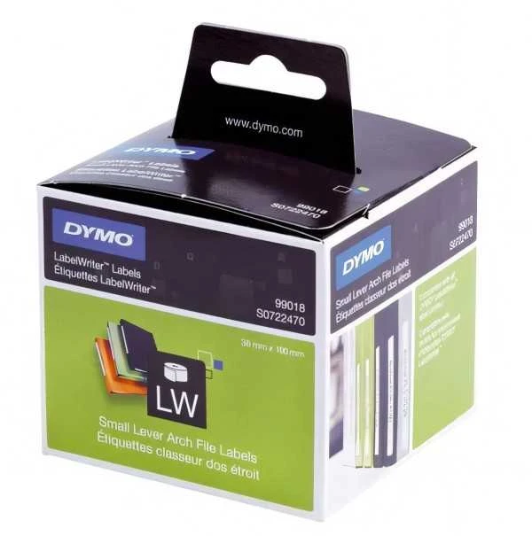 LabelWriter“ baltos kartotinės etiketės, 38x190mm, 1 pakuotė (110 vnt.) DYMO / S0722470