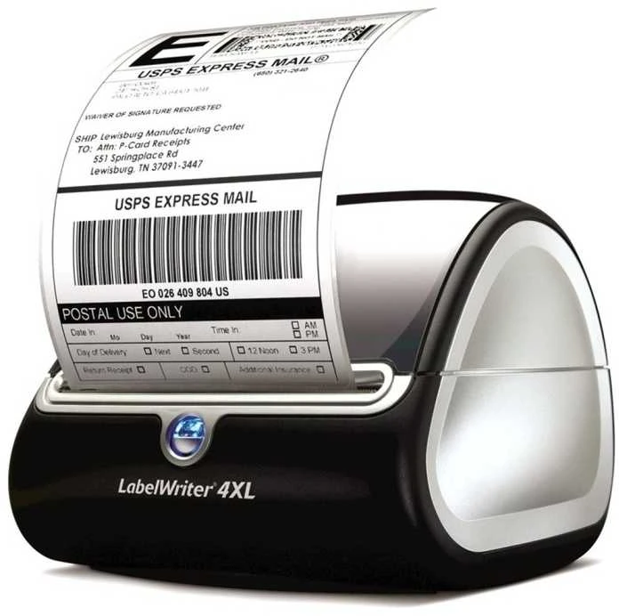 DYMO LabelWriter 4XL, juodas and baltas label spausdintuvas, USB connected, PC, 53 labels / minute S0904950